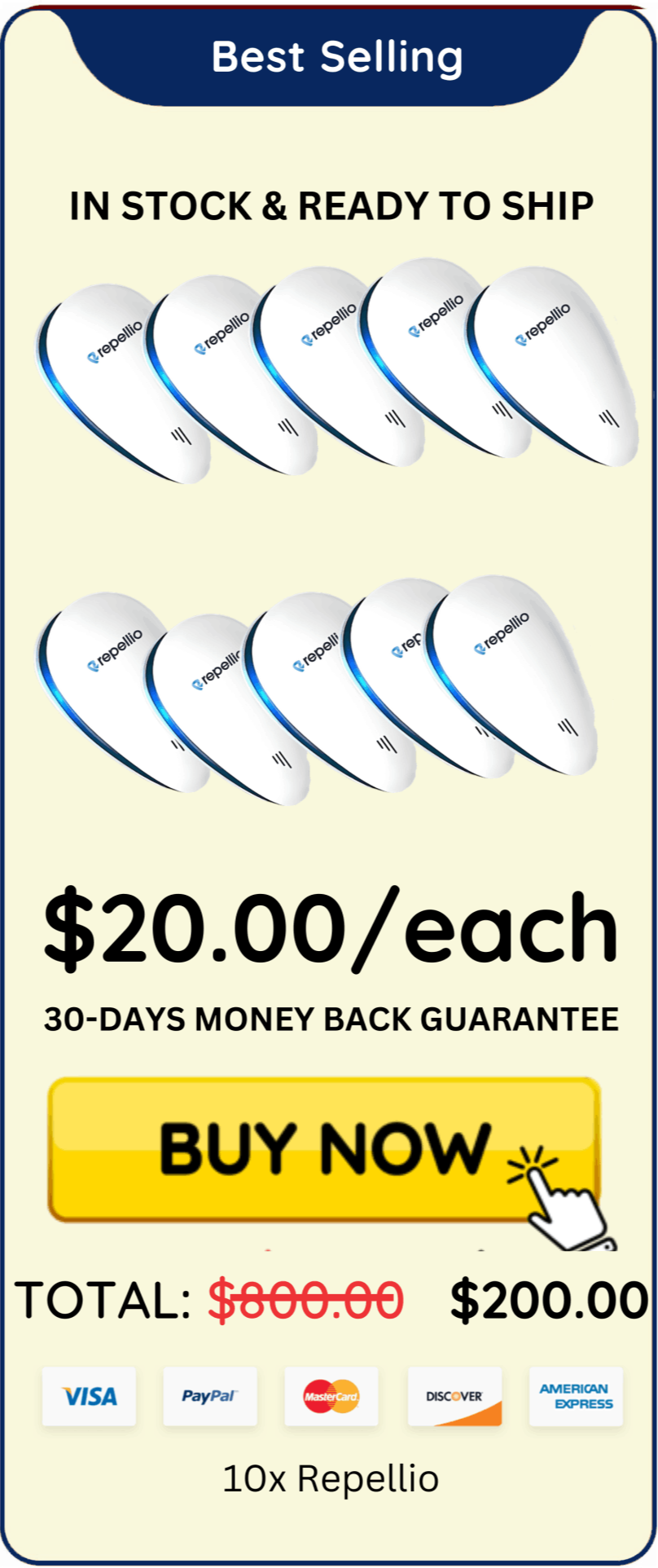 Repellio offer price 